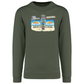 Sweatshirt Kariban sem Capuz Pegadas Albufeira