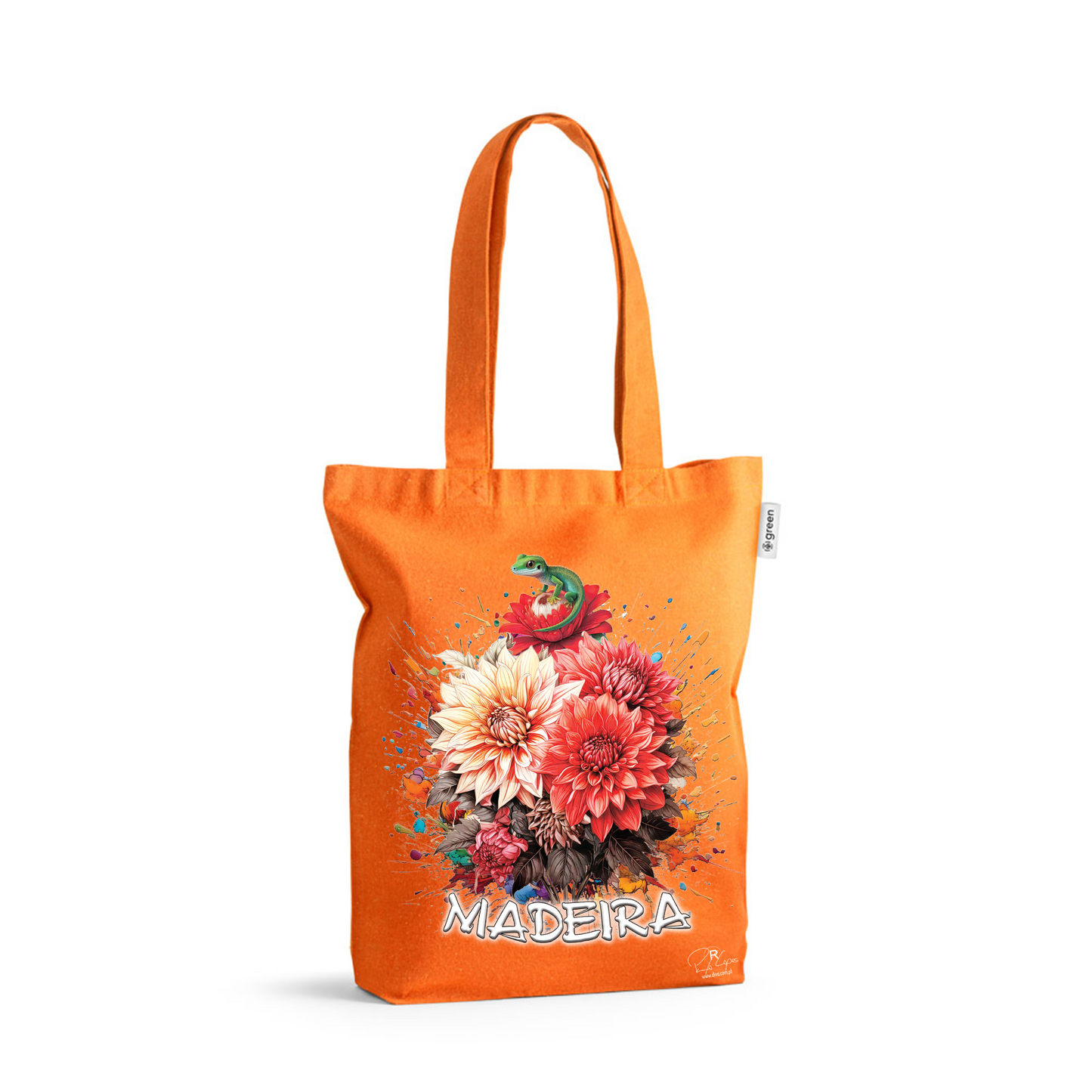 Sacos de Algodão Ecológico 220g Lagartixa