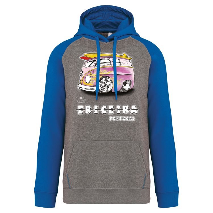 Sweatshirt Bicolor com capuz Gorduxinha Ericeira