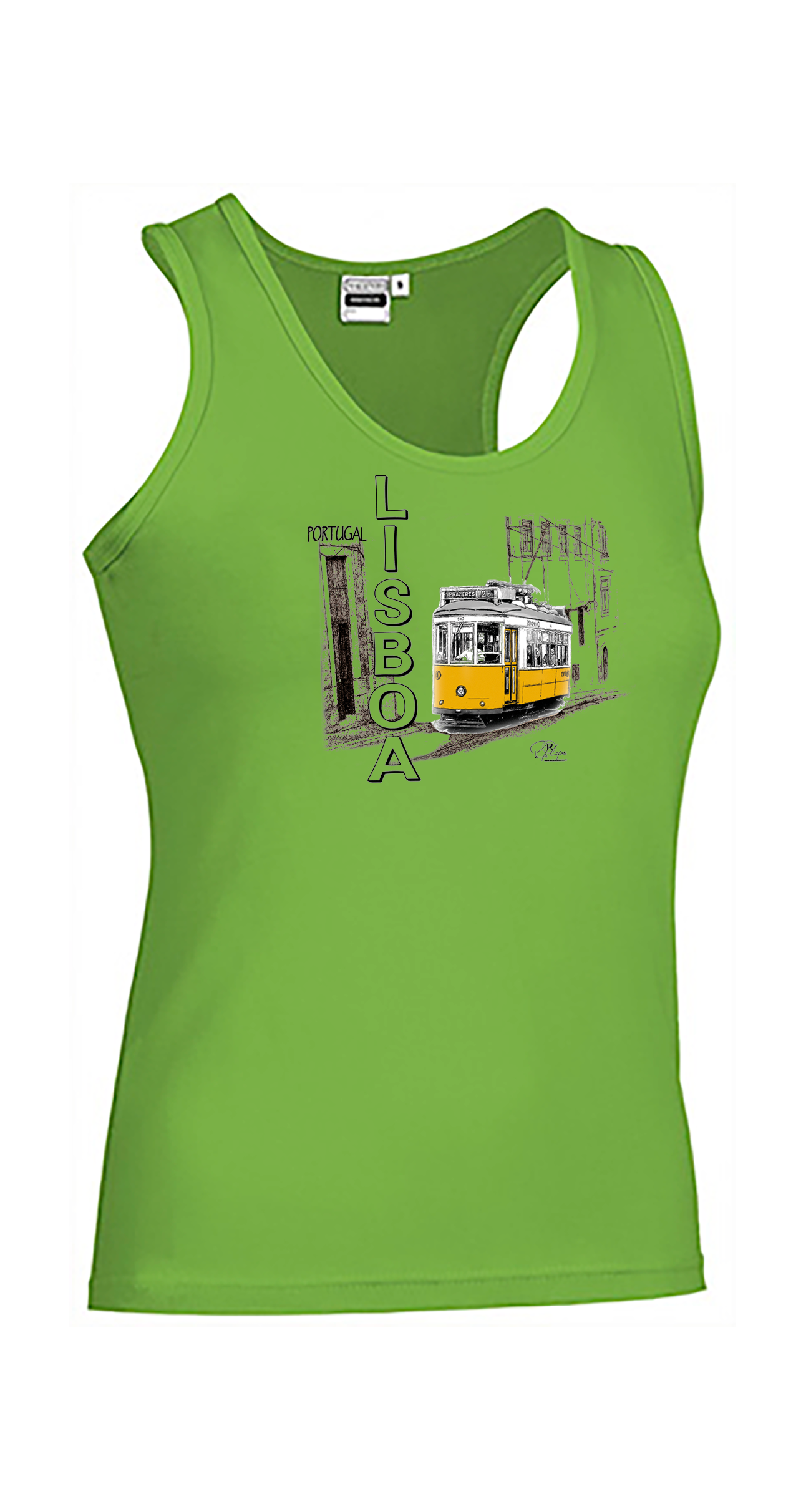 T-shirt Alças Senhora Eléctrico 4