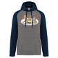 Sweatshirt Bicolor com capuz Monumentos Belém