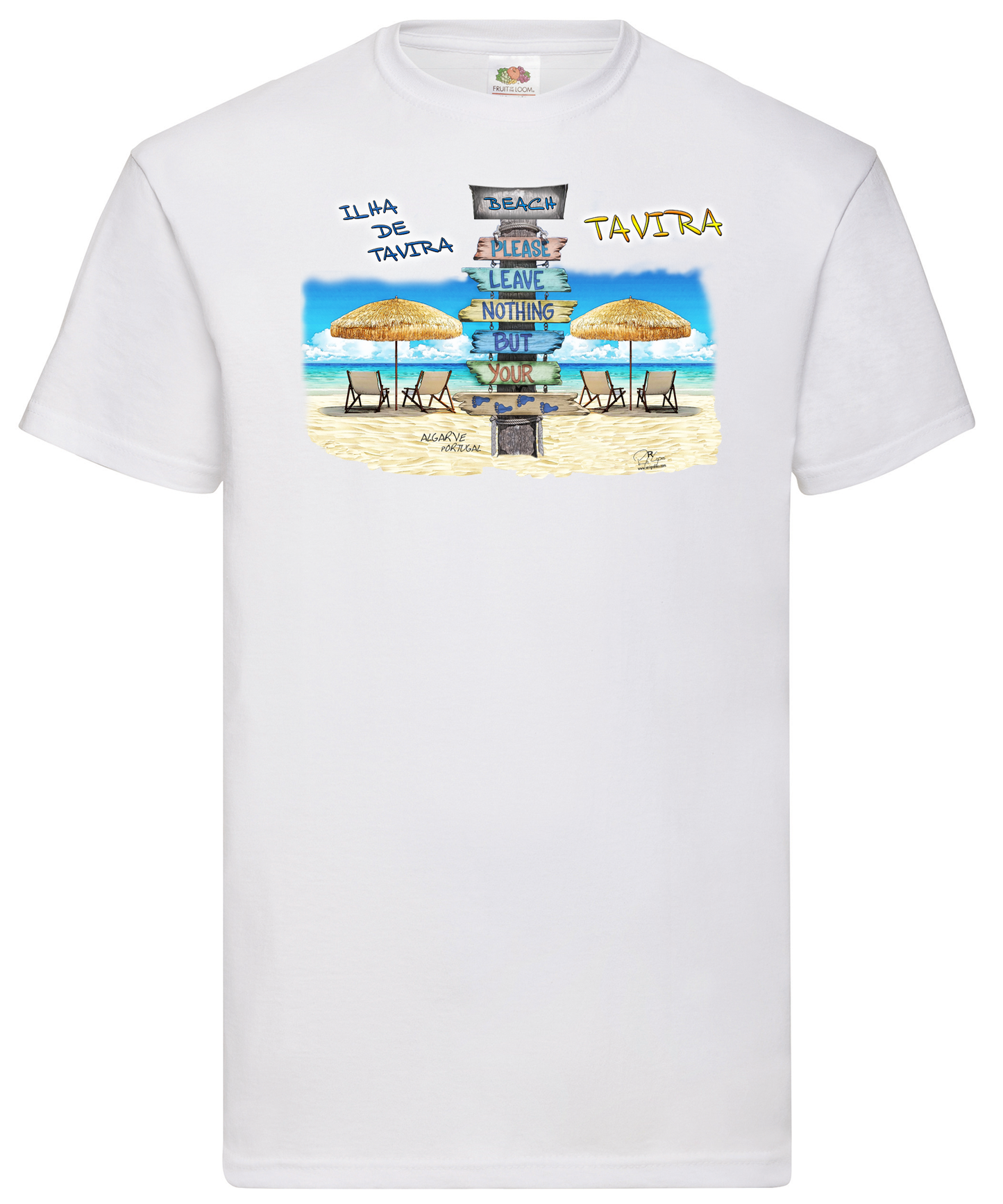 T-shirt Pégadas Tavira