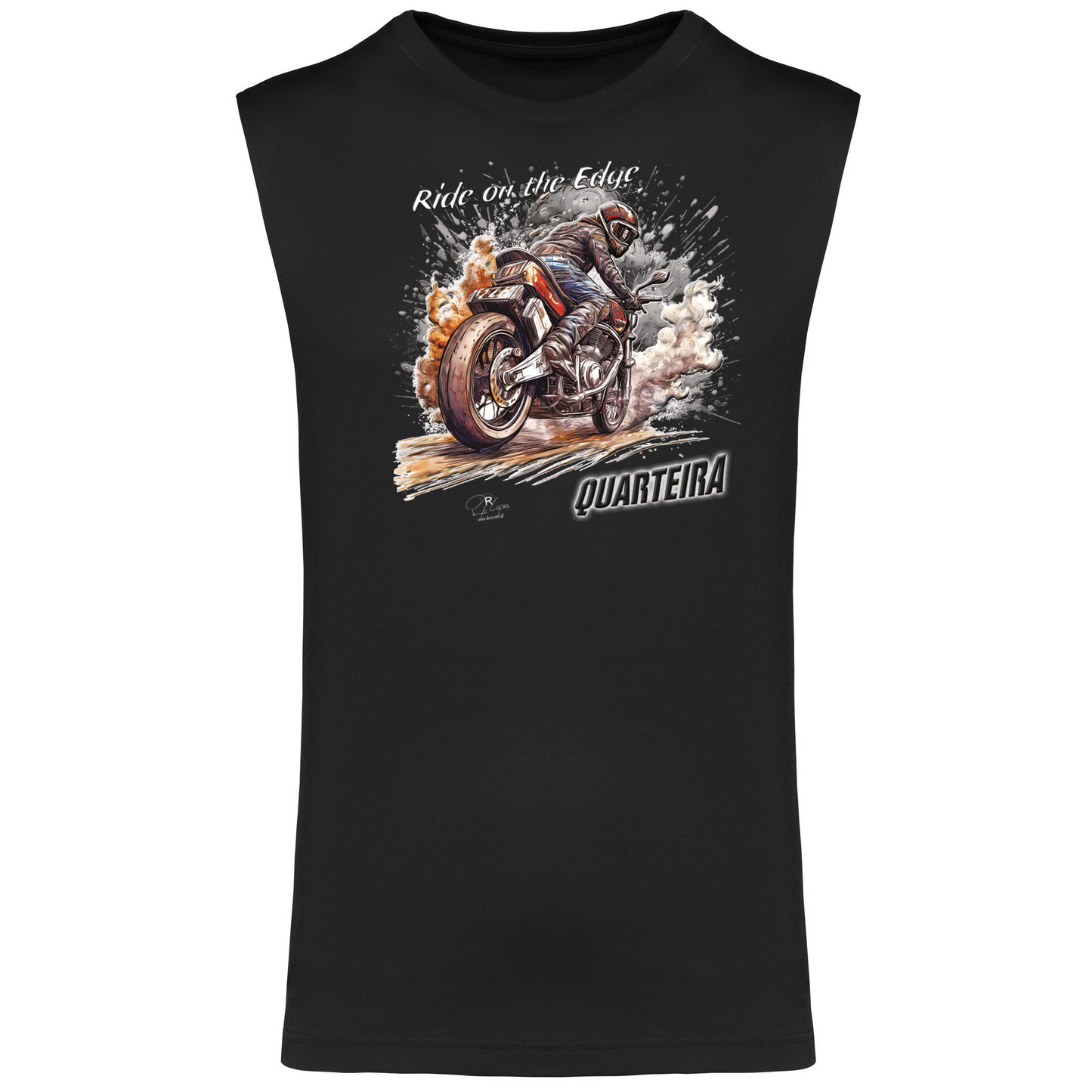 T-shirt Alças Ride on the Edge Quarteira