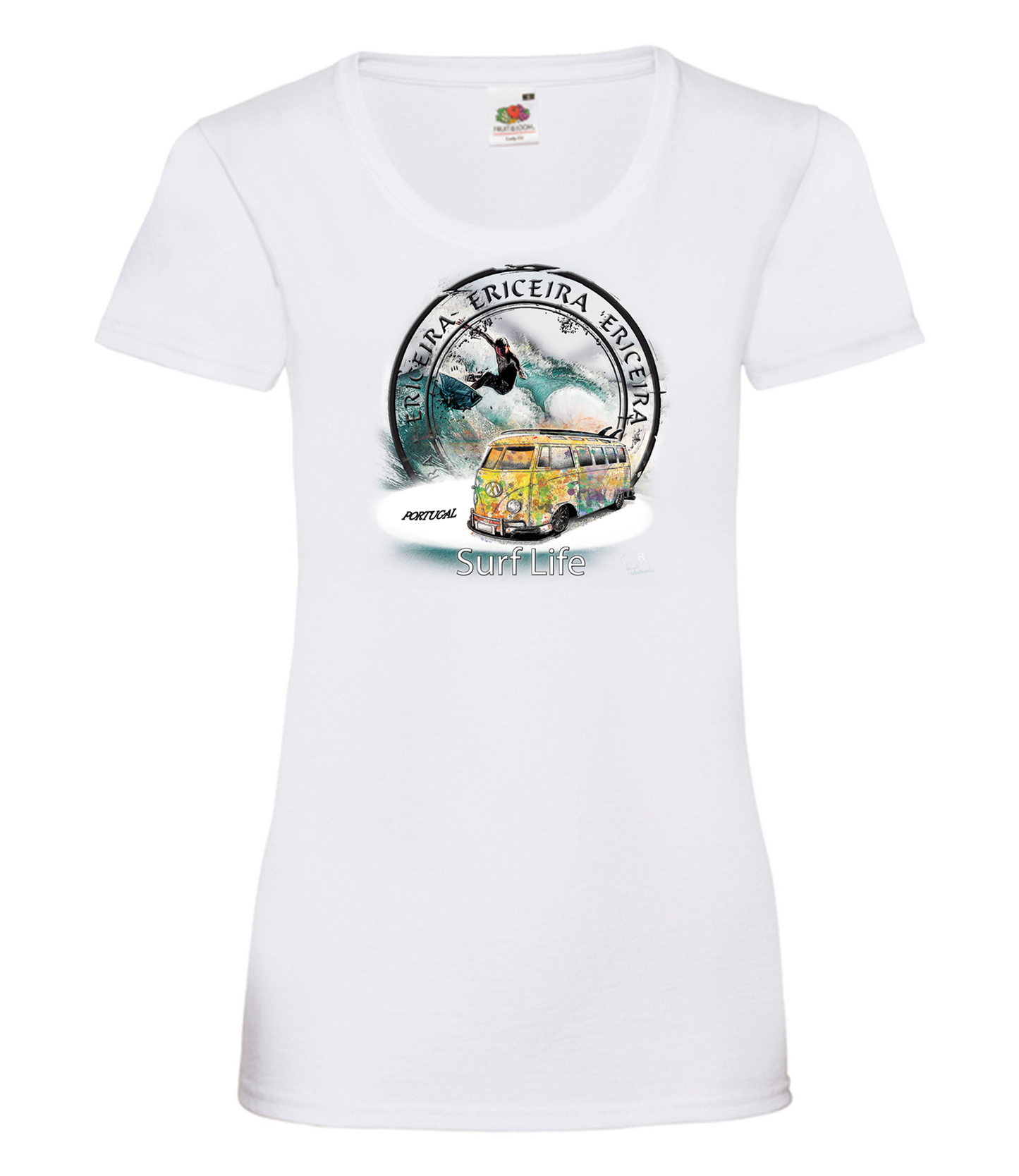 T-shirt Senhora Surf Life Ericeira