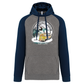 Sweatshirt Bicolor com capuz Surf Life Peniche