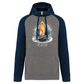 Sweatshirt Bicolor com capuz Prancha Lagos