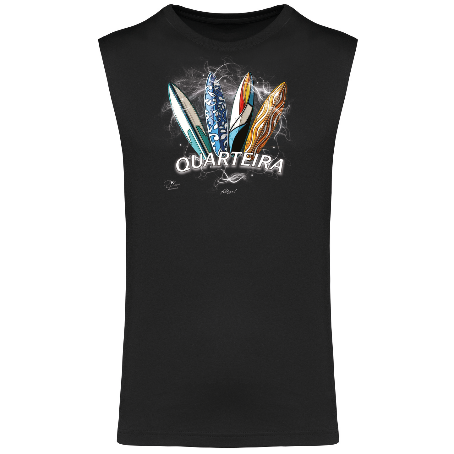 T-shirt Alças Surfboards Quarteira