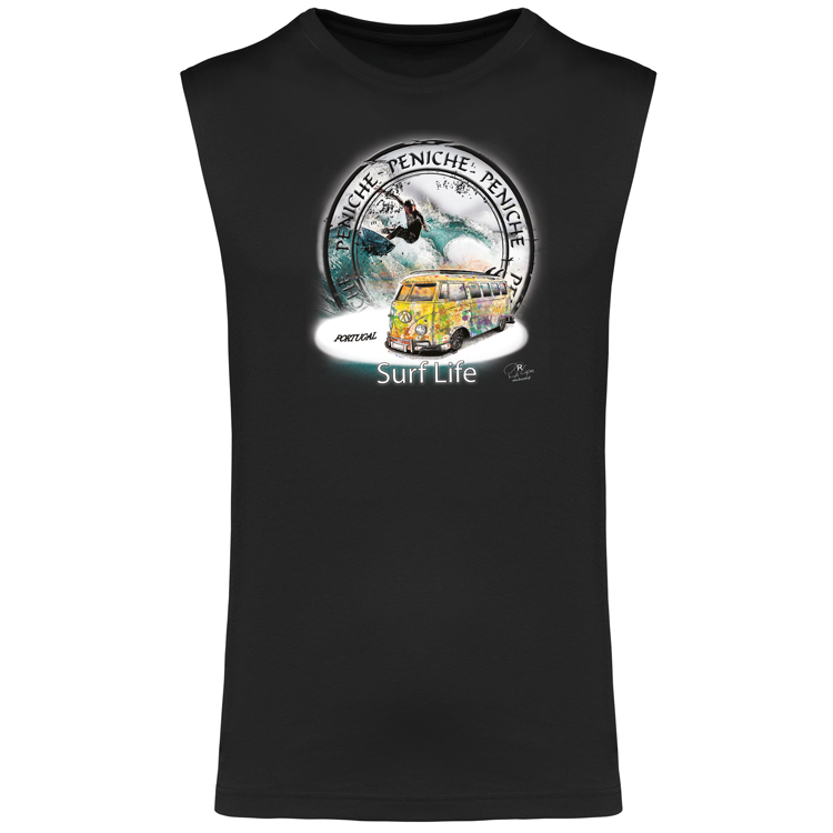 T-shirt Alças Surf Life Peniche