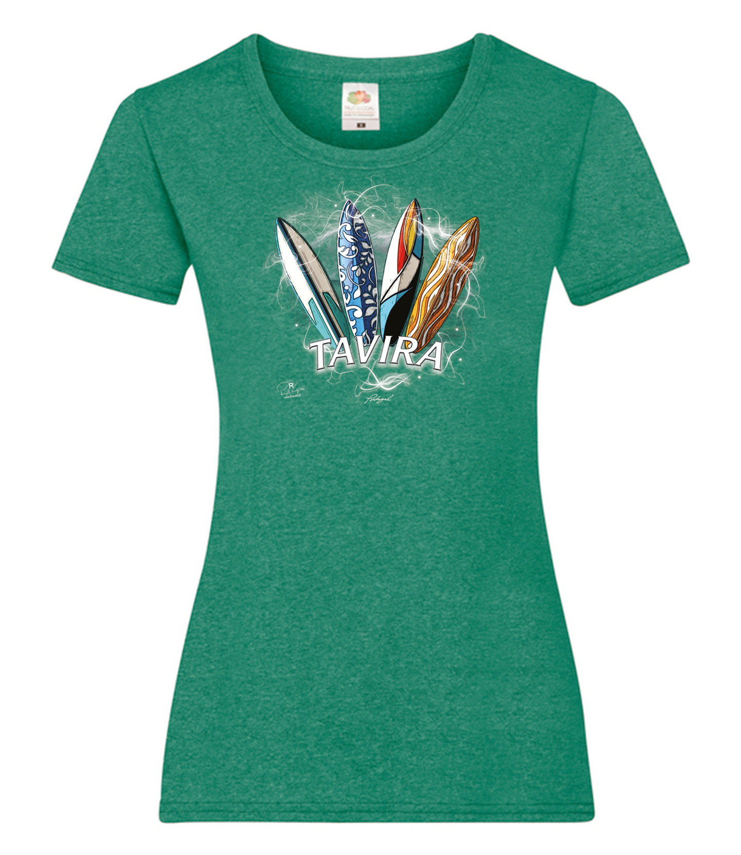 T-shirt Senhora Surfboards Tavira