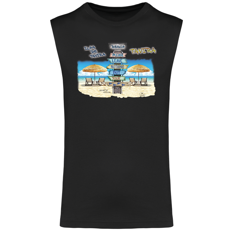 T-shirt Alças Pegadas Tavira