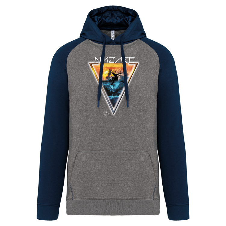 Sweatshirt com capuz Sunset Nazaré