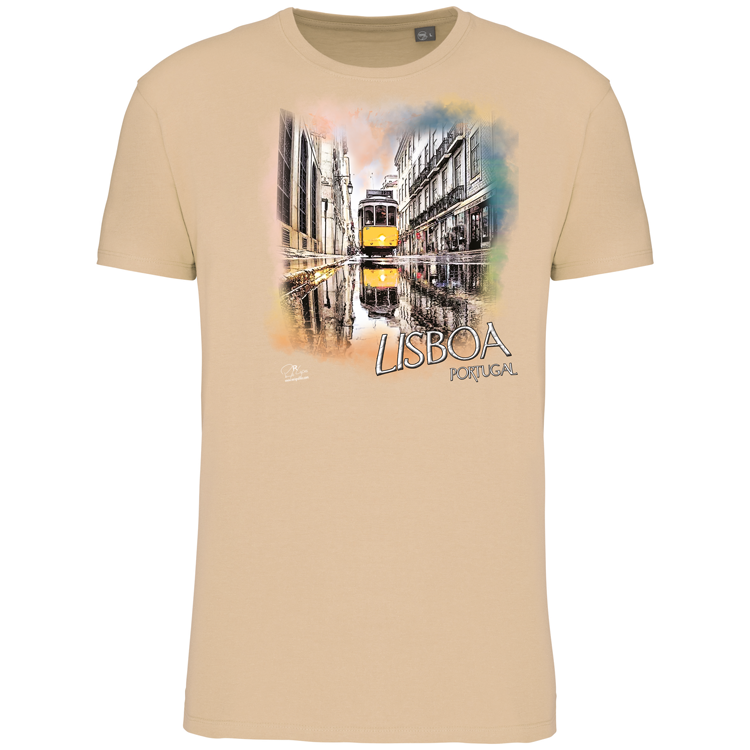T-Shirt Algodão Biológico Espelho Lisboa