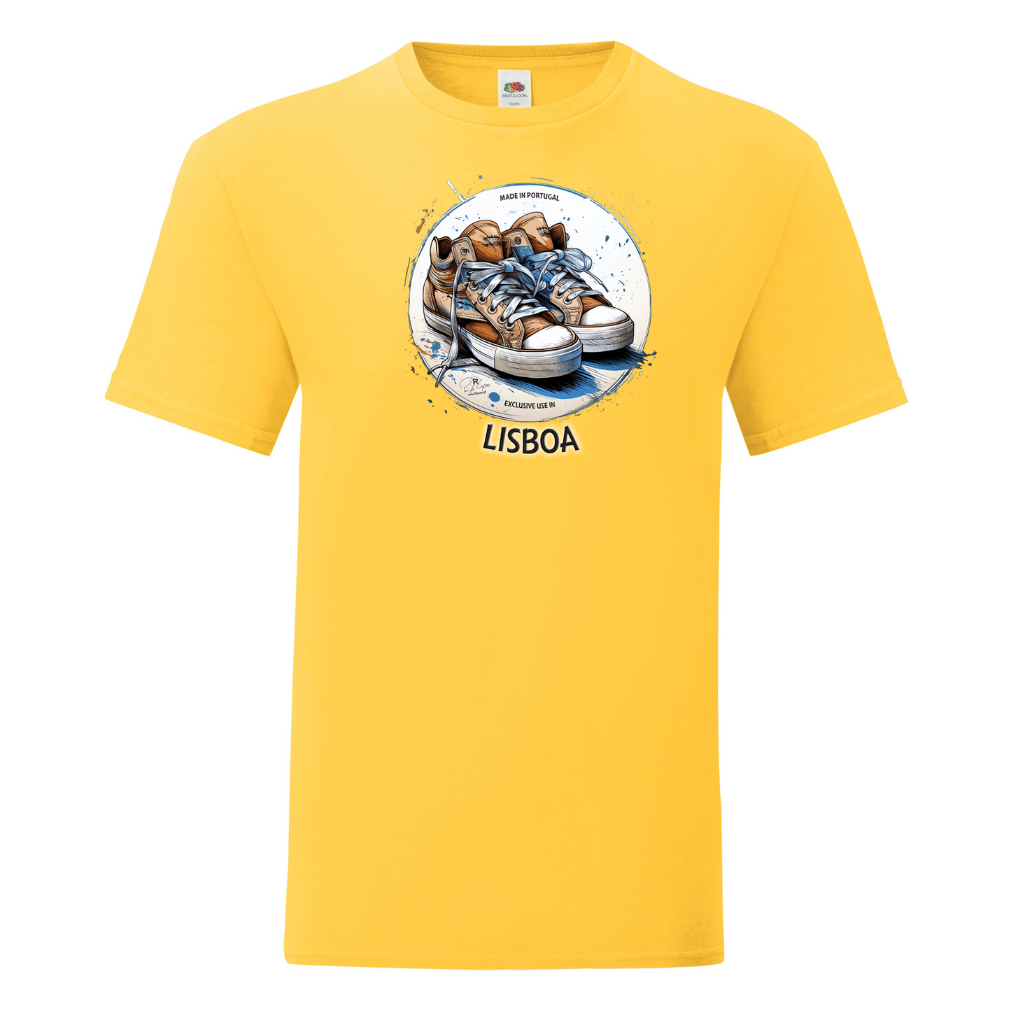 T-shirt Fruit of the Loom, Iconic, 150g, Exclusive Lisboa