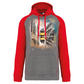 Sweatshirt Bicolor com capuz Espelho Lx