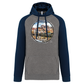 Sweatshirt Bicolor com capuz Selo Coimbra