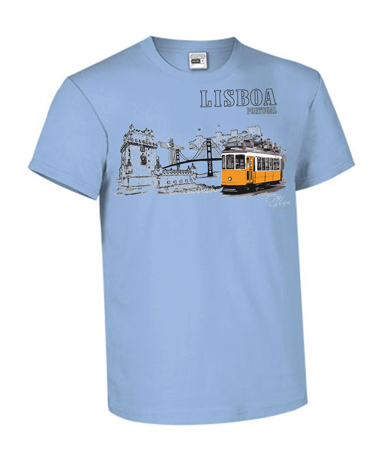 T-shirt Kids Monumentos Lisboa