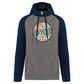 Sweatshirt Bicolor com capuz Pin Tavira