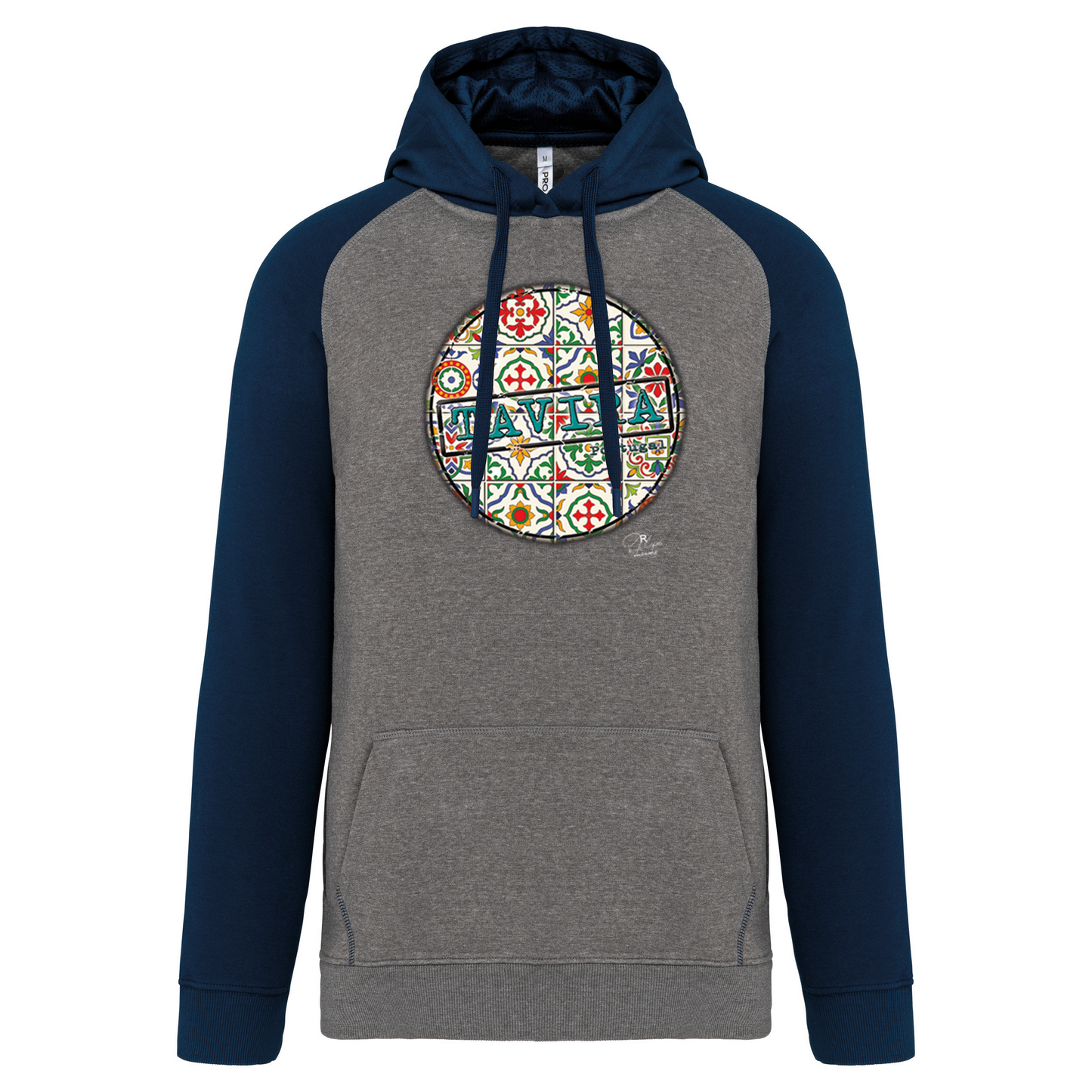 Sweatshirt Bicolor com capuz Pin Tavira