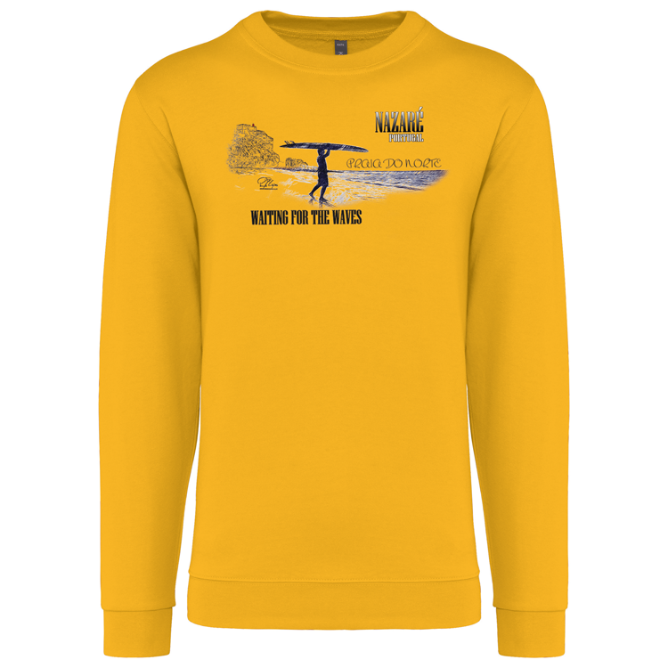 Sweatshirt Kariban sem Capuz Praia do Norte
