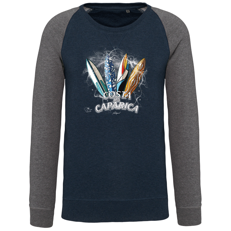 Sweatshirt sem capuz Surfboards Caparica