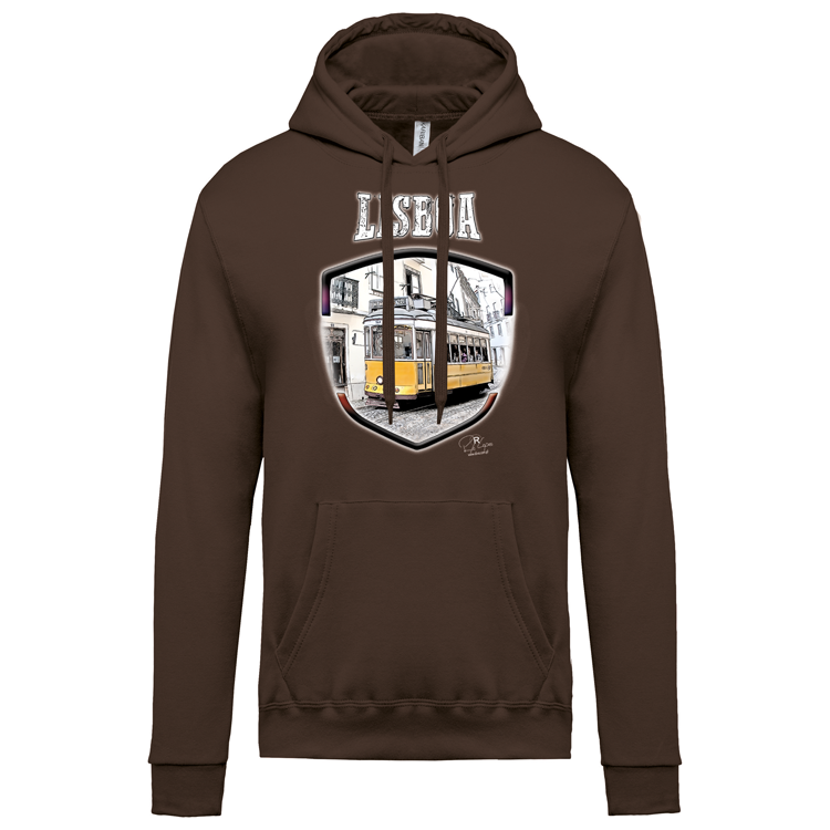 Sweatshirt Kariban com Capuz Lisbon Shield