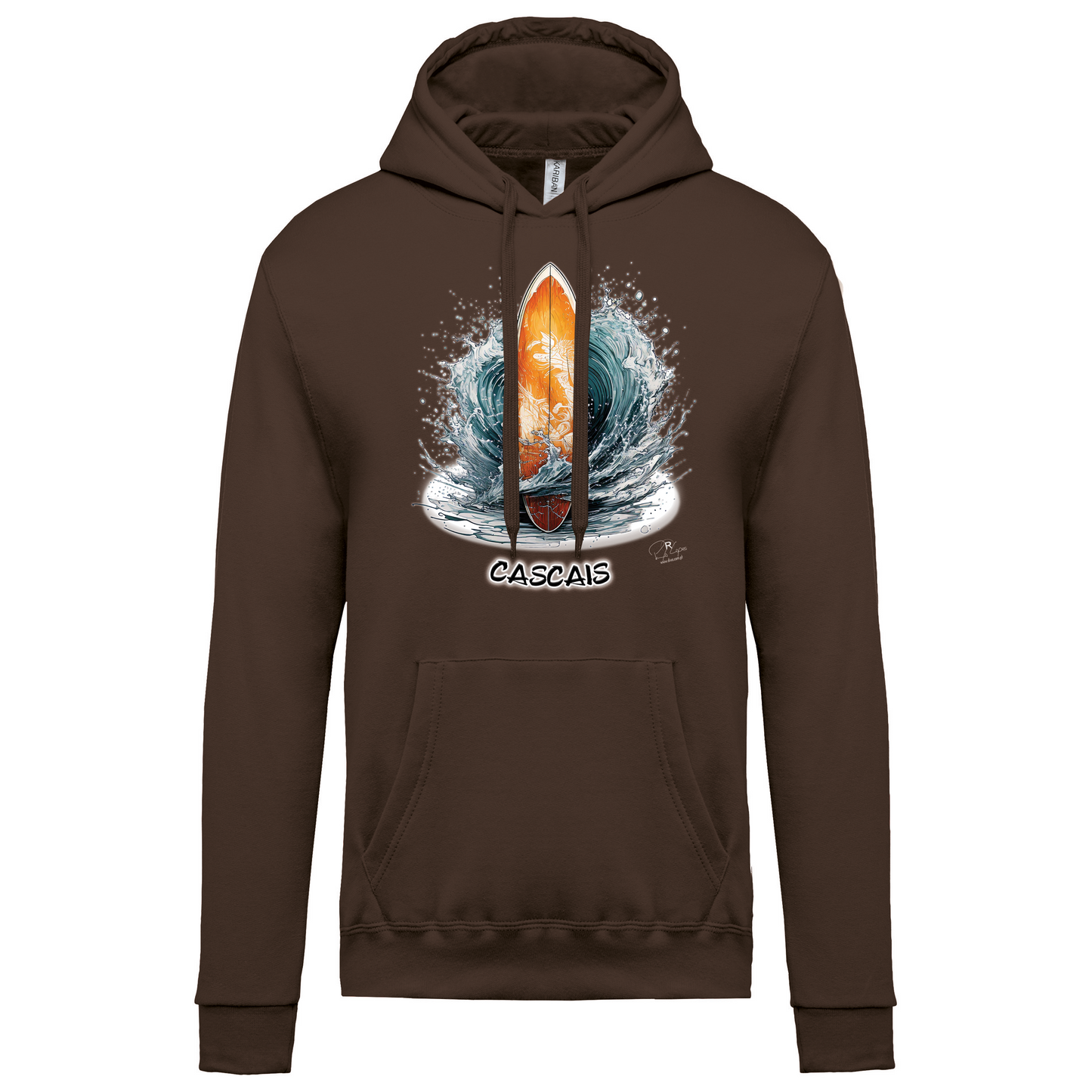 Sweatshirt Kariban com Capuz Prancha Cascais