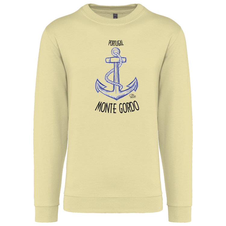 Sweatshirt Kariban sem Capuz Âncora Monte Gordo