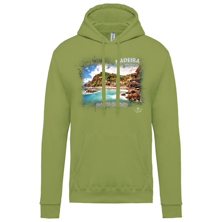 Sweatshirt Kariban com Capuz Ponta do Sol