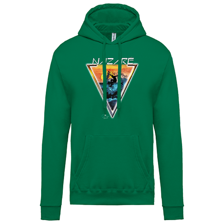Sweatshirt Kariban com Capuz Sunset Nazaré