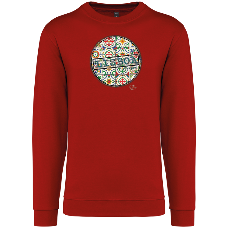 Sweatshirt Kariban sem Capuz Pin Lisboa