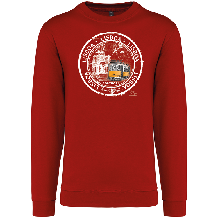Sweatshirt Kariban sem Capuz Selo 1
