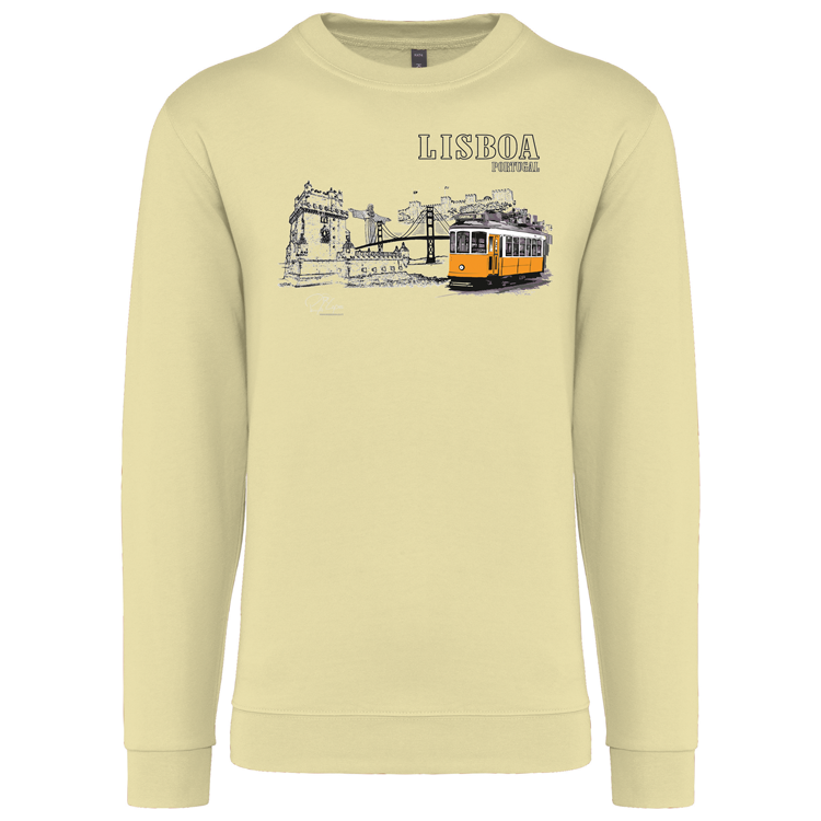 Sweatshirt Kariban sem Capuz Monumentos Lisboa