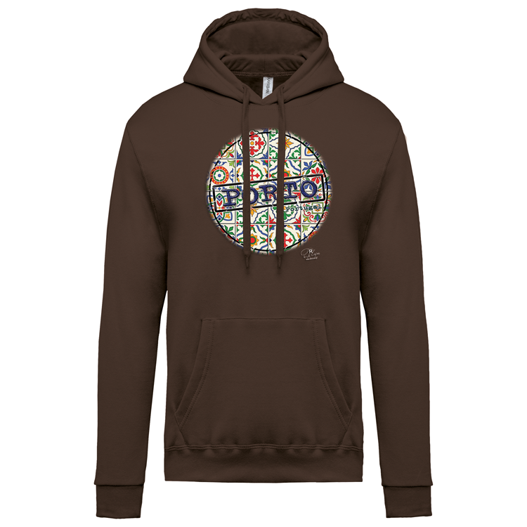 Sweatshirt Kariban com Capuz Pin Porto