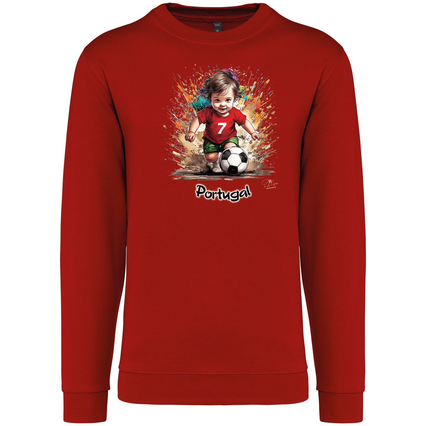 Sweatshirt Kariban sem Capuz 7 Portugal