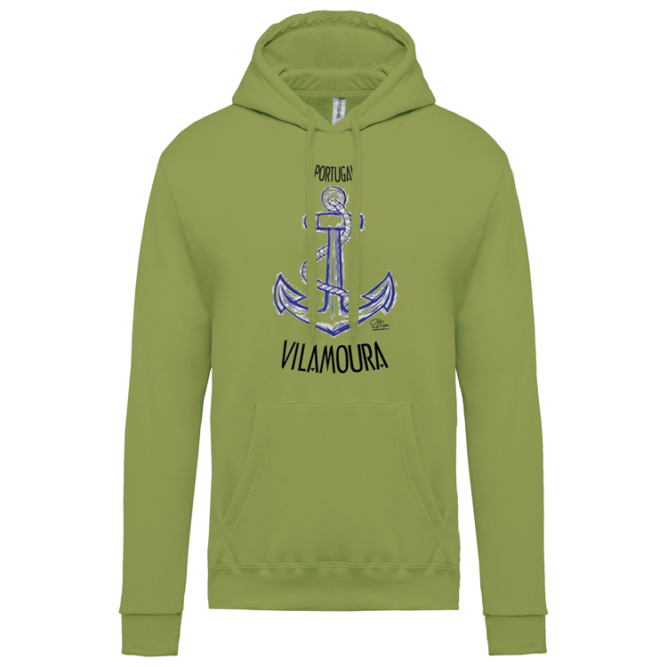 Sweatshirt Kariban com Capuz Âncora Vilamoura