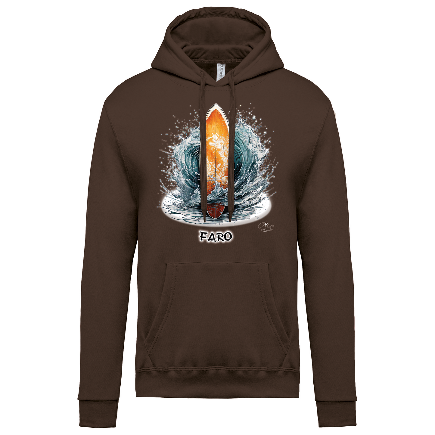 Sweatshirt Kariban com Capuz Prancha Faro