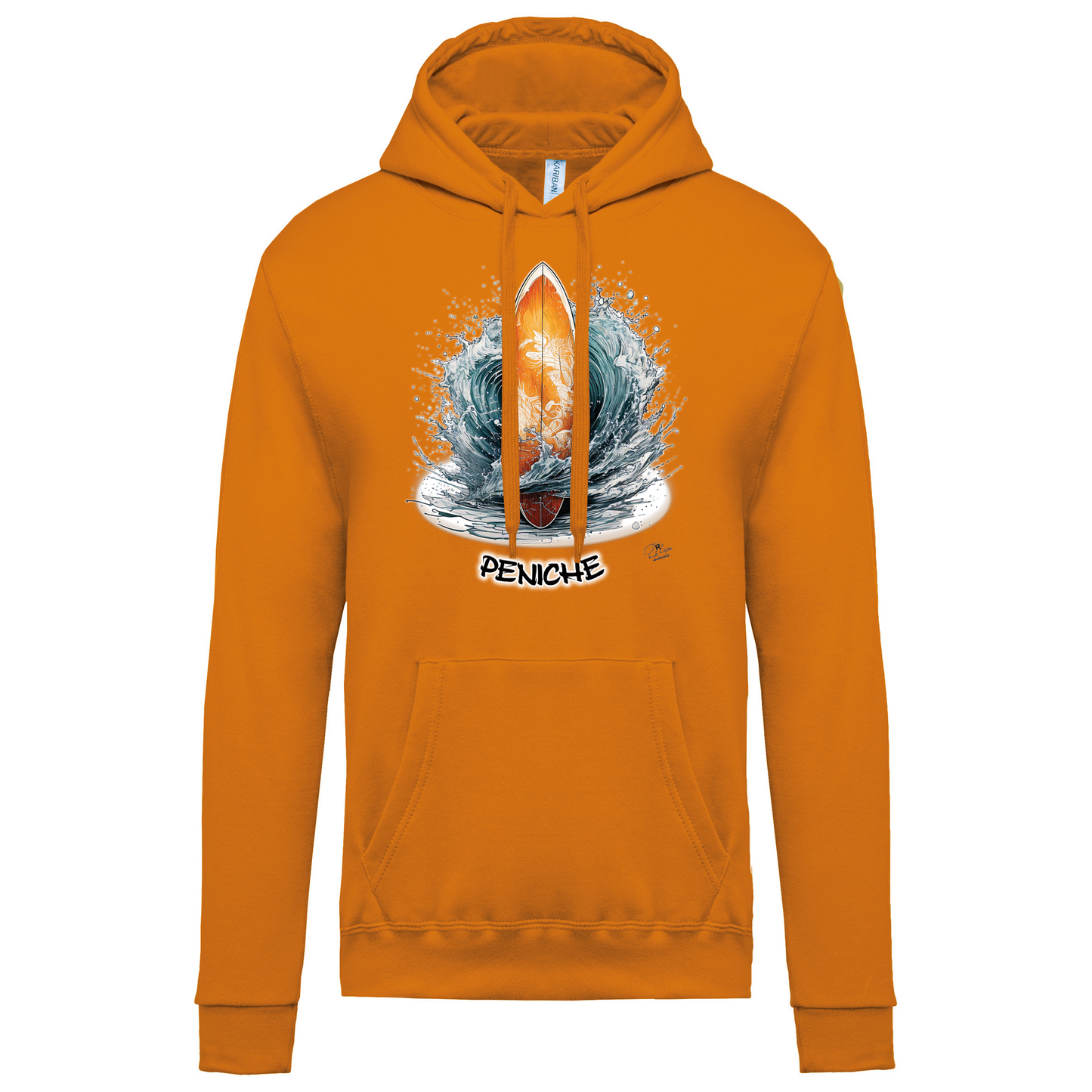 Sweatshirt Kariban com Capuz Prancha Peniche