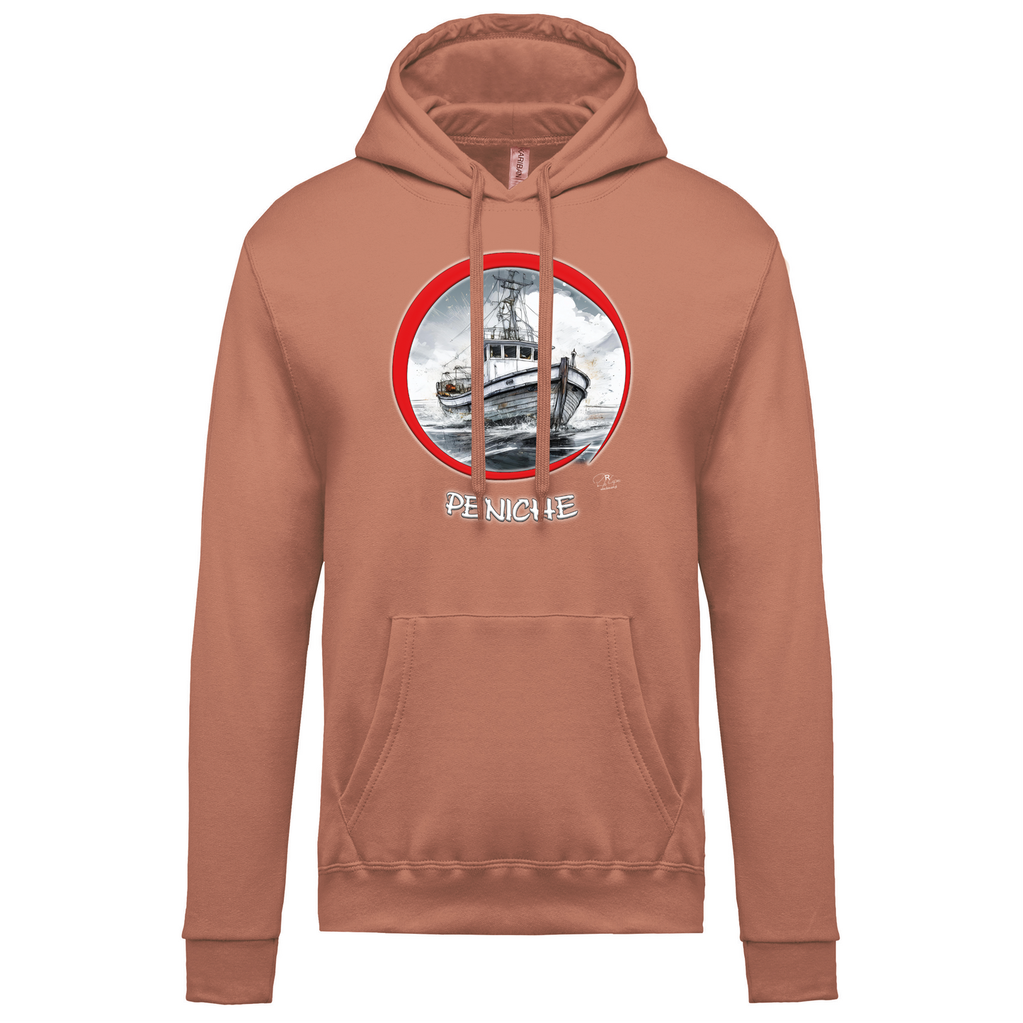 Sweatshirt Kariban com Capuz Traineira Peniche