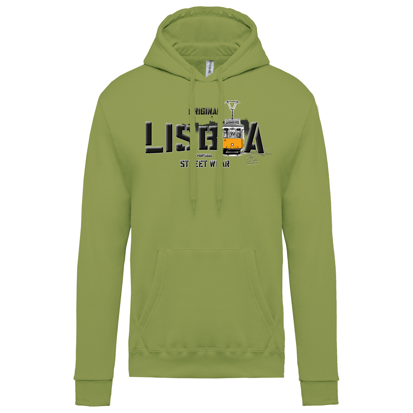 Sweatshirt Kariban com Capuz Original Lisboa