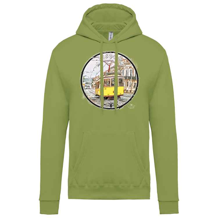 Sweatshirt Kariban com Capuz Calçada do Combro