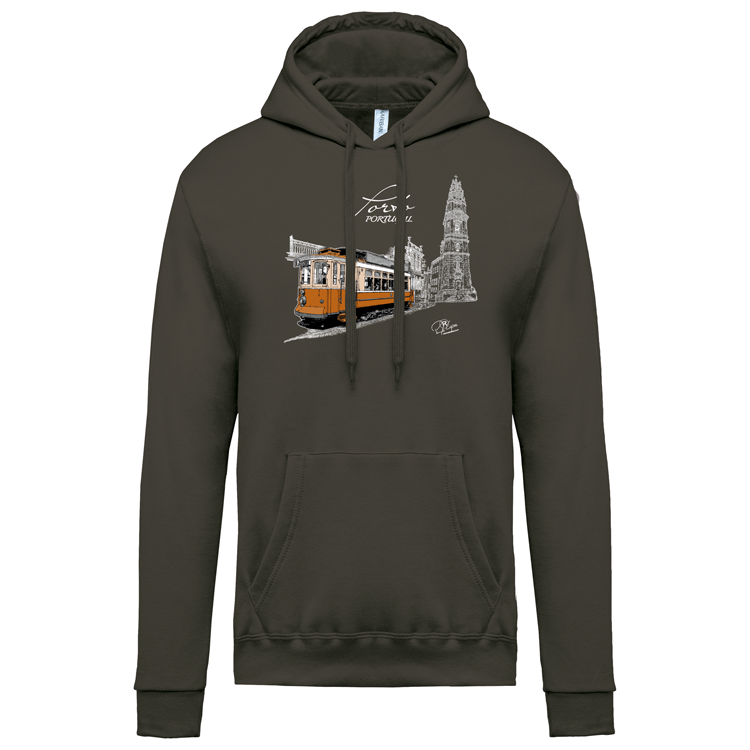 Sweatshirt Kariban com Capuz Clérigos