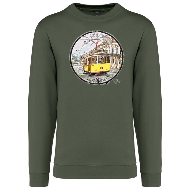 Sweatshirt Kariban sem Capuz Calçada do Combro