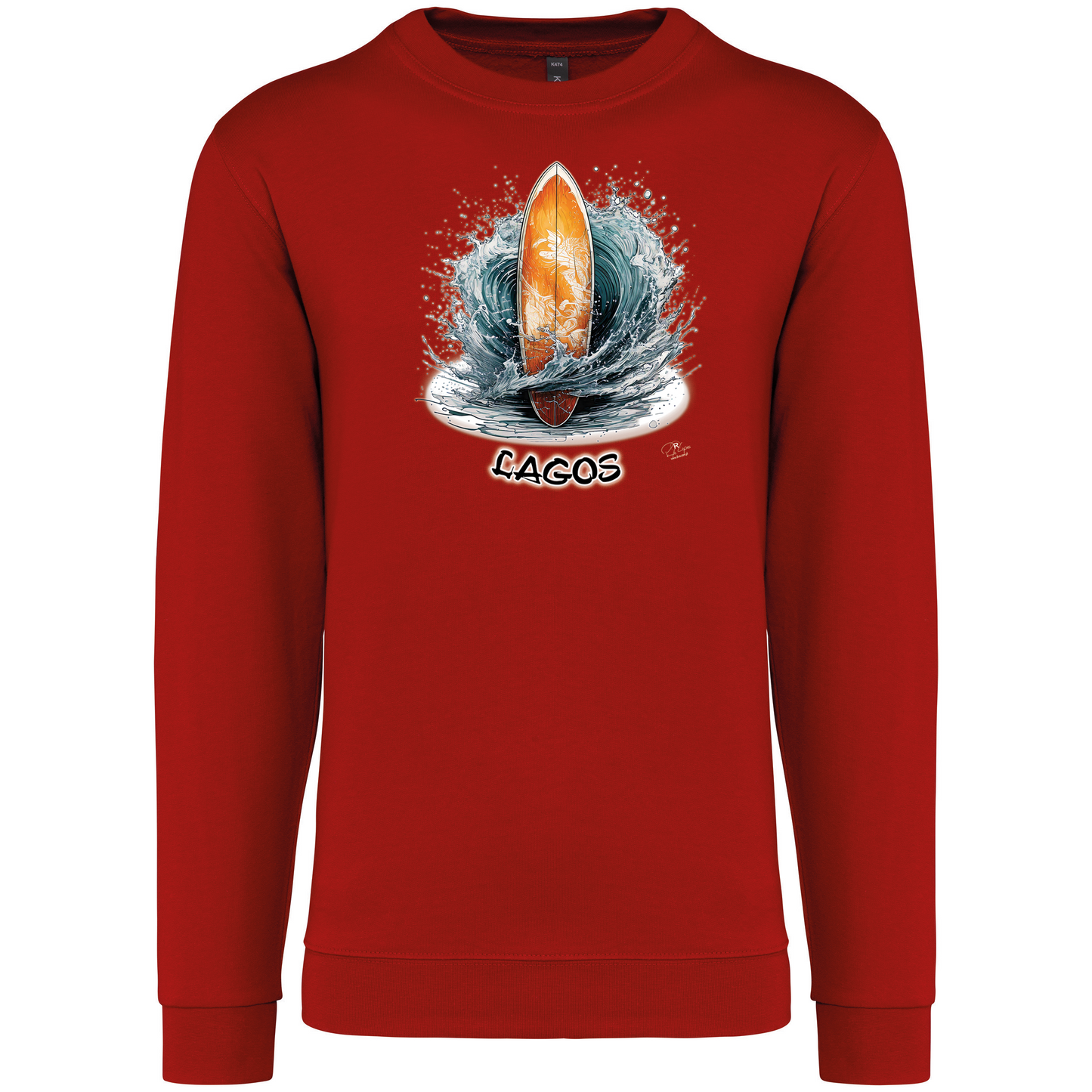 Sweatshirt Kariban sem Capuz Prancha Lagos