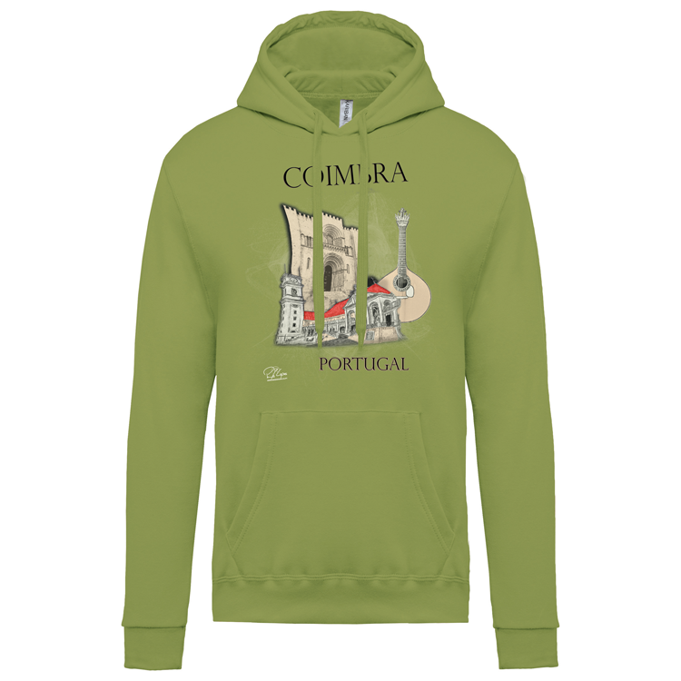 Sweatshirt Kariban com Capuz Sé de Coimbra