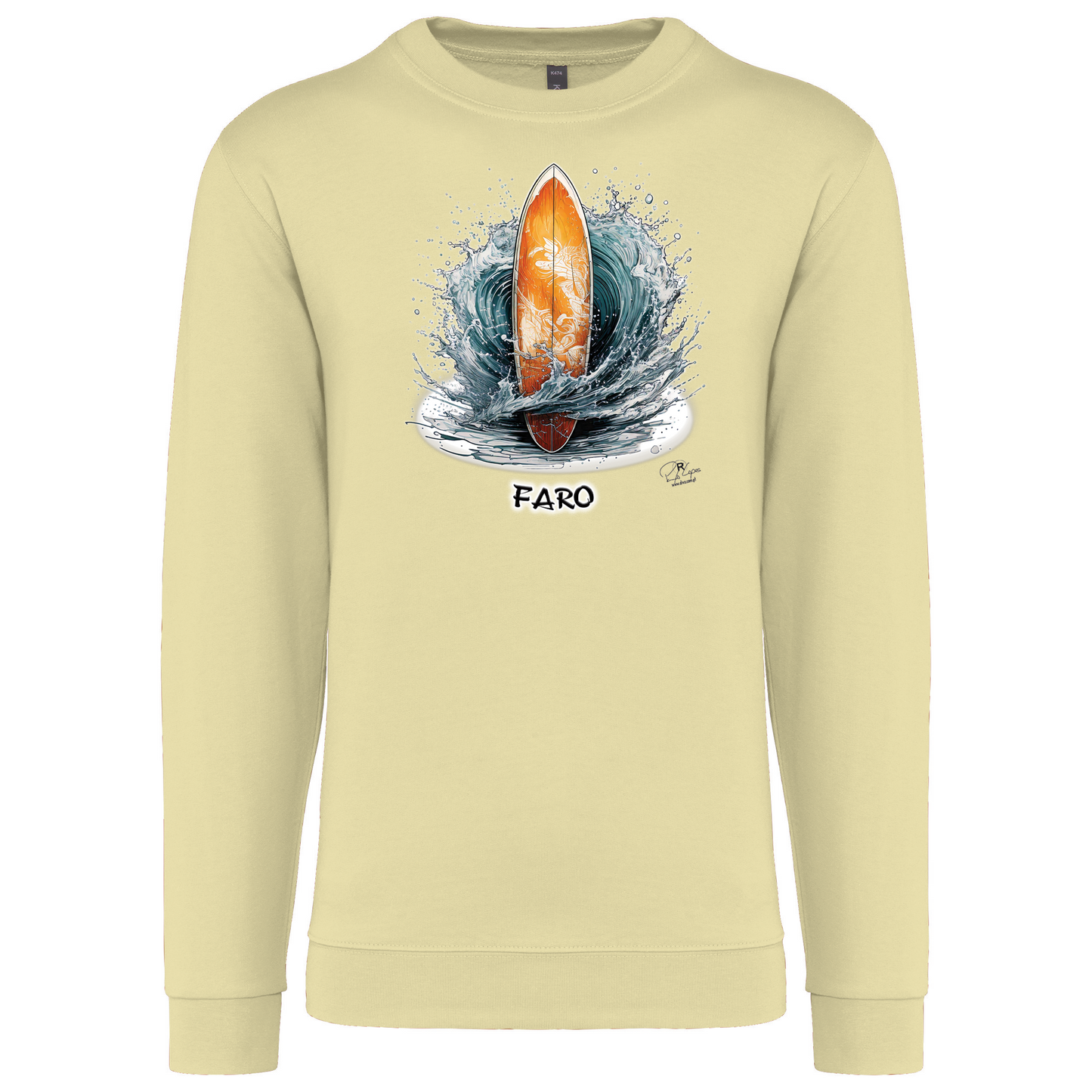 Sweatshirt Kariban sem Capuz Prancha Faro
