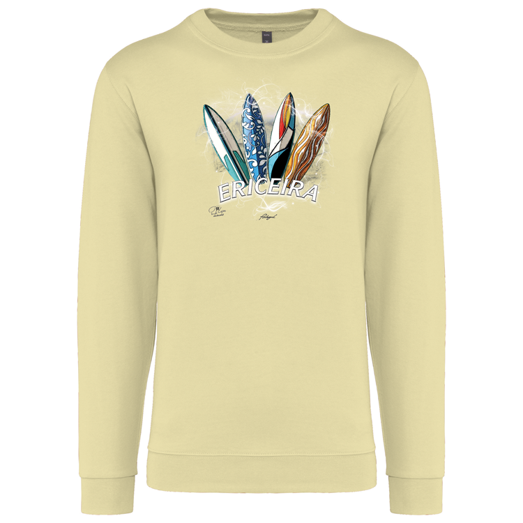 Sweatshirt Kariban sem Capuz Surfboards Ericeira