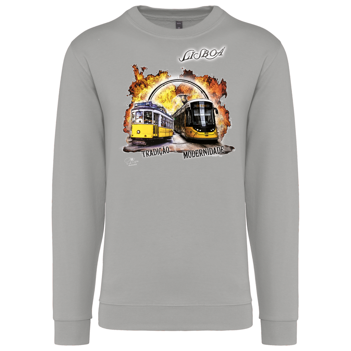 Sweatshirt Kariban sem Capuz Tradição e Modernidade