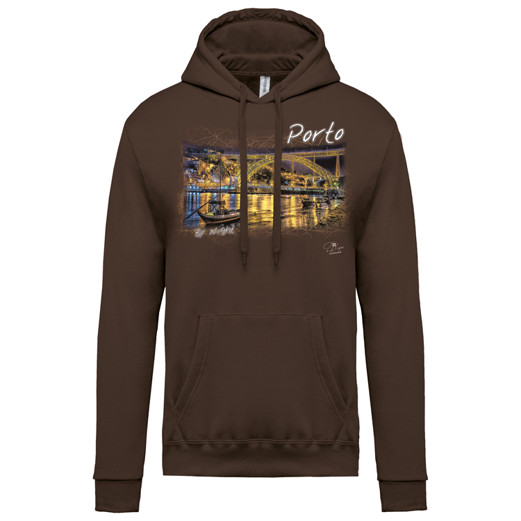 Sweatshirt Kariban com Capuz Porto by Night