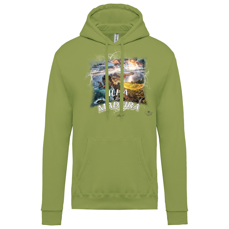 Sweatshirt Kariban com Capuz Ponta de São Lourenço