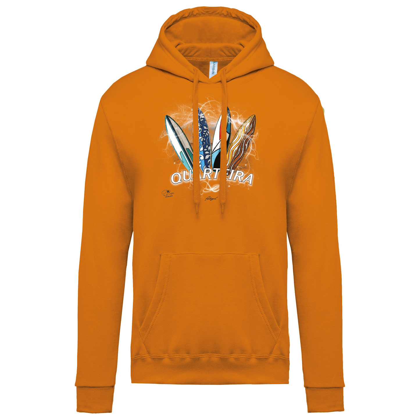 Sweatshirt Kariban com Capuz Surfboards Quarteira